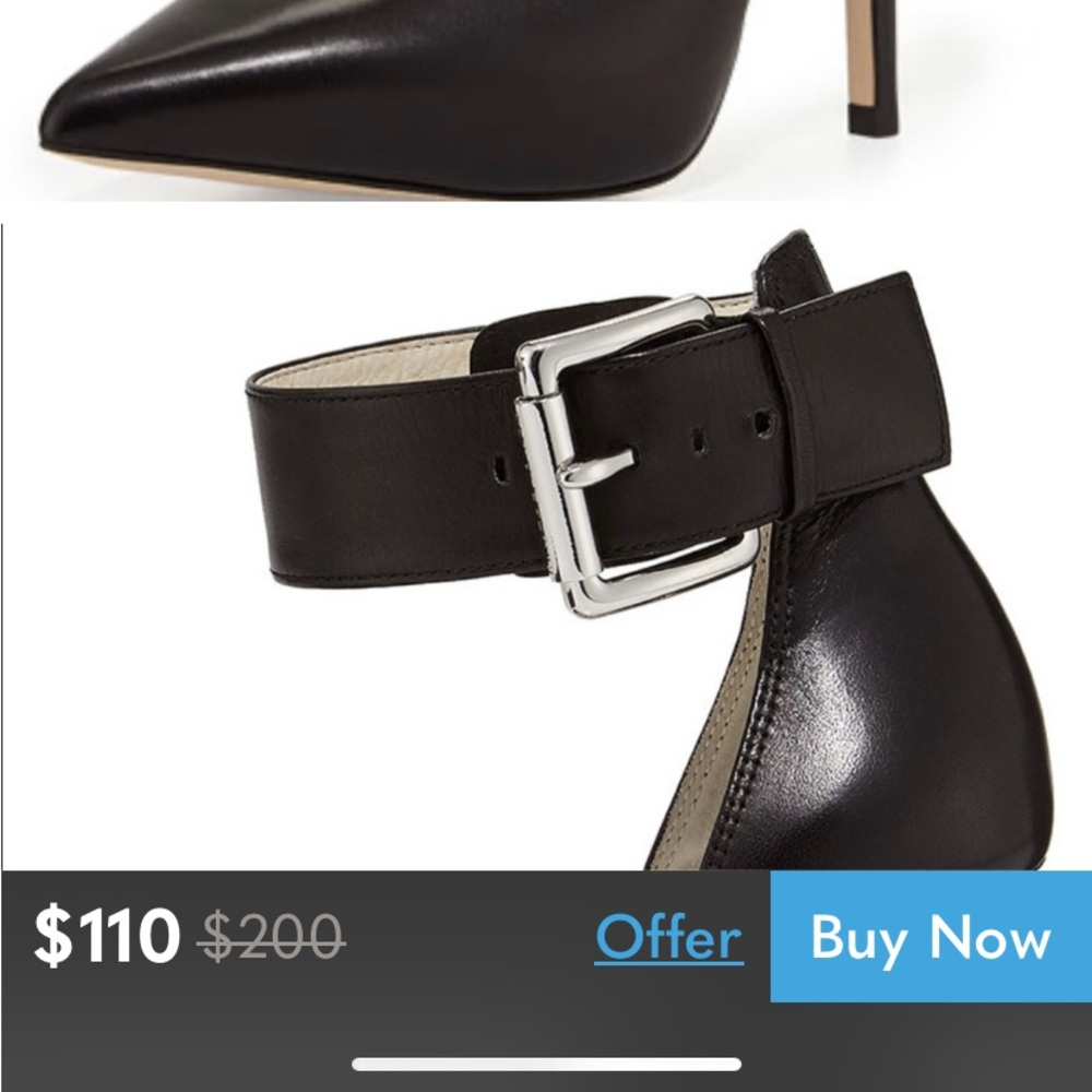 Black heels MK
